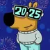 Just a new year guy logo