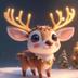 Reindeer XMAS logo