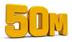STREAMING TILL 50 MILLION logo