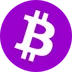 Purple Bitcoin logo