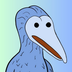 Bluey on SUI logo