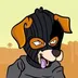 BABY SKI MASK DOG logo