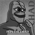 PEPE THE CHAD logo