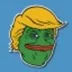 TRUMP PEPE logo