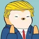Pudgy Trump logo