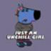 Just an Unchill Girl logo