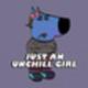 Just an Unchill Girl logo