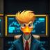 Donald Duck AI logo