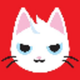 Cat in a dogs world logo