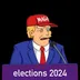 Vote for Donald J. Trump logo