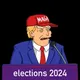 Vote for Donald J. Trump logo