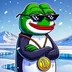 Penguin with PePe logo