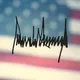 TRUMP'S OFFICIAL SIGNATURE logo