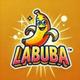 LABUBU BANANA logo