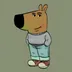 Just a doge guy logo