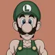 Luigi Giga Chad logo
