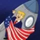 Wrapped Trump logo