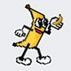 SpaceX Banana logo