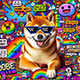 Shib in a memes world logo