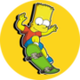 Bart Simpson logo