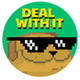 DEAL WITH IT logo