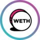 Aave interest bearing WETH logo