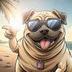 Beach PUGS logo