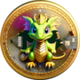 DRAGON on TRON logo