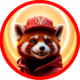 Roxie Red Panda logo