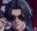Valentine wif glasses logo