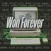 logged on and won forever logo
