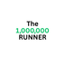 the 1,000,000 runner logo