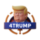 4TRUMP logo