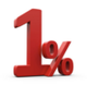 The 1% Cult logo