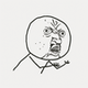 Y U NO GUY logo