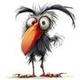 wacky bird  logo