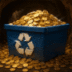 RECYCLE COIN logo