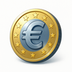 Euro crypto logo