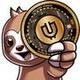 Sally The Useless Sloth logo