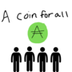 a coin for logo