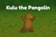 Kulu the Pangolin logo