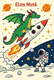 Dragon Wif Rocket Wif Elon logo