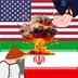 World War 3 USA vs IRAN OIL logo
