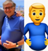 Pregnant Bill Gates logo