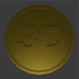 First 3D Coin logo