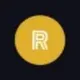 random coin logo
