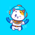 Scuba Cat logo