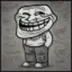 Just a troll guy logo
