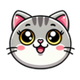 KAKA the cat logo