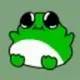 Fubby the fat frog logo